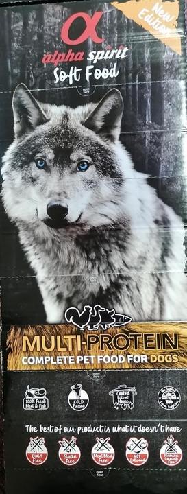 Image du produit Alpha Spirit MULTIPROTEIN wet multi food for dogs 9kg (Adulte, 9000 g)