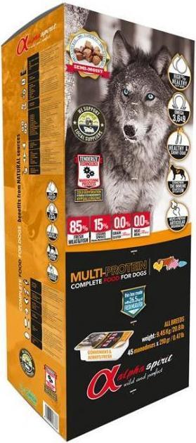 Image du produit Alpha Spirit MULTIPROTEIN wet multi food for dogs 9kg (Adulte, 9000 g)