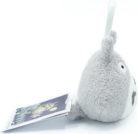 Actual product image - Porte-Clés Peluche Totoro Gris - 8 cm (8 cm)
