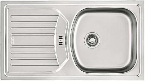 Franke ETN 614-78 l Nova (Einbauspüle mit Abtropffläche, 78 cm, 48 cm)