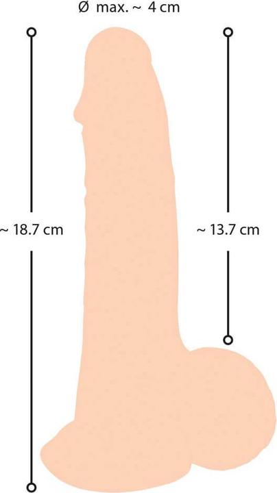 Produktbild Nature Skin NS Dildo with movable skin 19