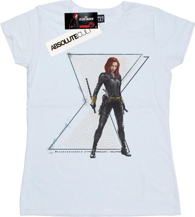 Black Widow Film Natasha Logo Baumwolle TShirt