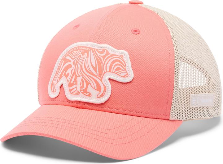 Dark Stone, Hot Coral, Bear Swirl