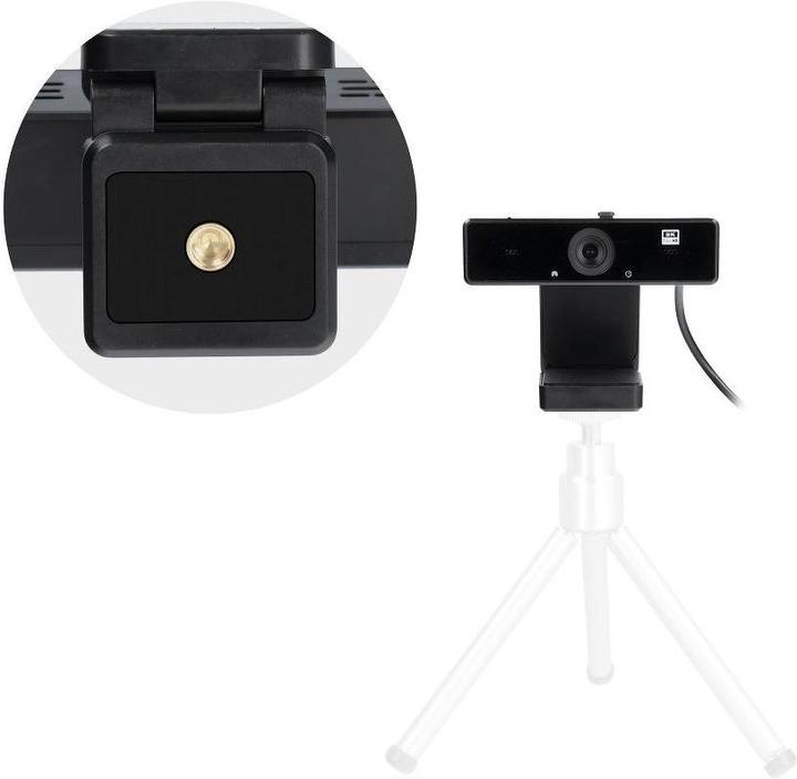 Actual product image partner Reach WEB camera ECM-CDV126D 2K (2560*1440p) 25fps su mikrofonu (3.60 Mpx)