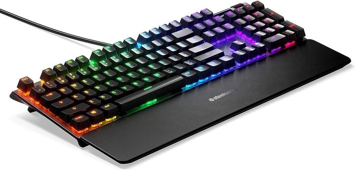 Image du produit SteelSeries Clavier de jeu mécanique Apex 7, Red Switch, disposition US (US, Filaire)
