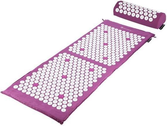HMS Massage acupressure mat and cushion set Premium AKM04 purple (20 mm)