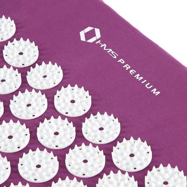 Immagine prodotto HMS Set di tappetini per agopressione e cuscini Premium AKM04 viola (20 mm)