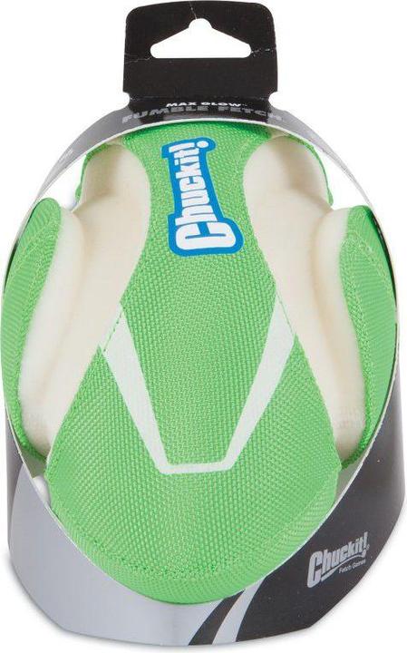Immagine prodotto Chuckit! Palla ChuckIt Fumble Fetch Max Glow per cane 15 cm (Palla giocattolo per cani)
