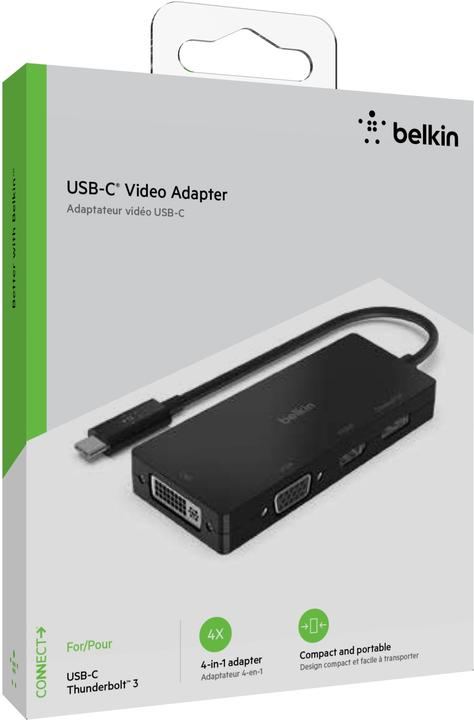 Immagine prodotto Belkin Multiporta (USB-C, VGA, DVI, 4.60 cm)