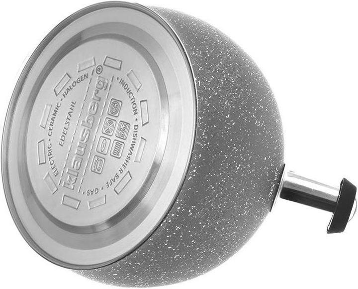 Actual product image Klausberg Kettle With Whistle 3l Kb-7267 Marble (3 l)