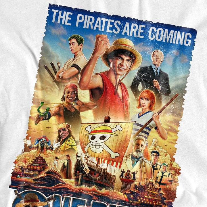 Image du produit One Piece - T-shirt PIRATES ARE COMING - Homme (4XL)