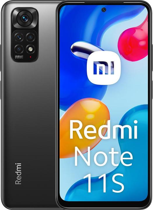 Immagine prodotto Xiaomi Redmi Note 11S (128 GB, Grigio grafite, 6.43", Doppia SIM, 108 Mpx, 4G)
