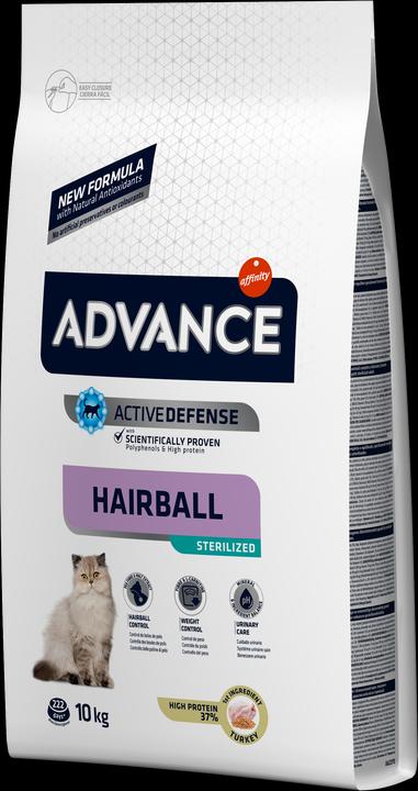 Actual product image Advance Sterilized Hairball Adult 10kg (Adult, 1 pcs., 10120 g)