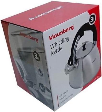 Actual product image Klausberg Kettle with whistle 3L KB-7015 (3 l)