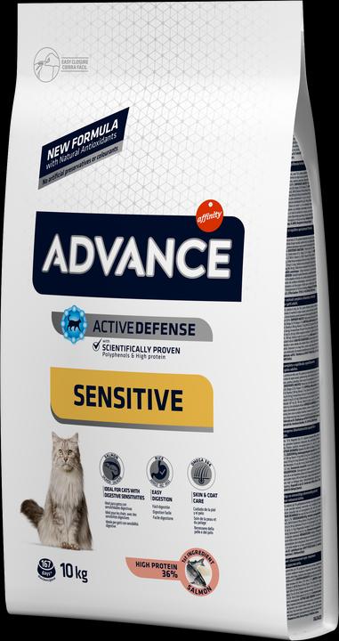 Immagine prodotto Advance Sensitive Adult con salmone e riso 10kg (Adulto, 1 pz., 10000 g)