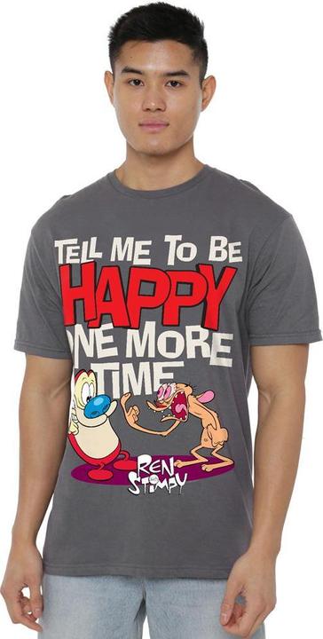 Image du produit Ren & Stimpy - T-shirt TELL ME TO BE HAPPY - Homme (3XL)