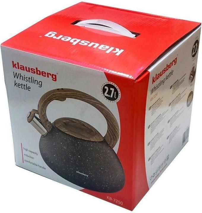 Immagine prodotto Klausberg Teiera con fischietto KB-7250 (2.70 l)