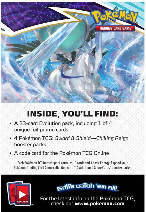 Image du produit Pokémon Chilling Reign (Anglais, Boîte Build & Battle)