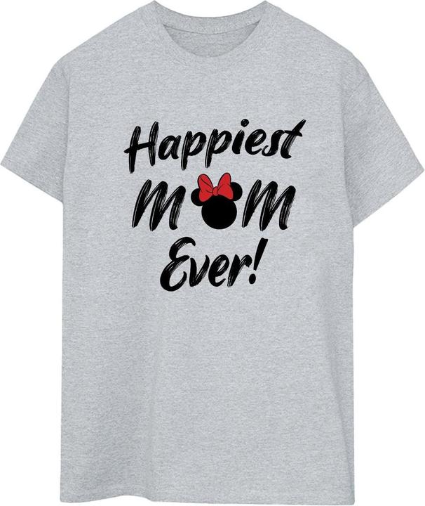Disney Minnie Mouse Happiest Mom Ever TShirt (M)