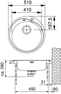 Produktbild Franke RON 610-41 (51 cm)