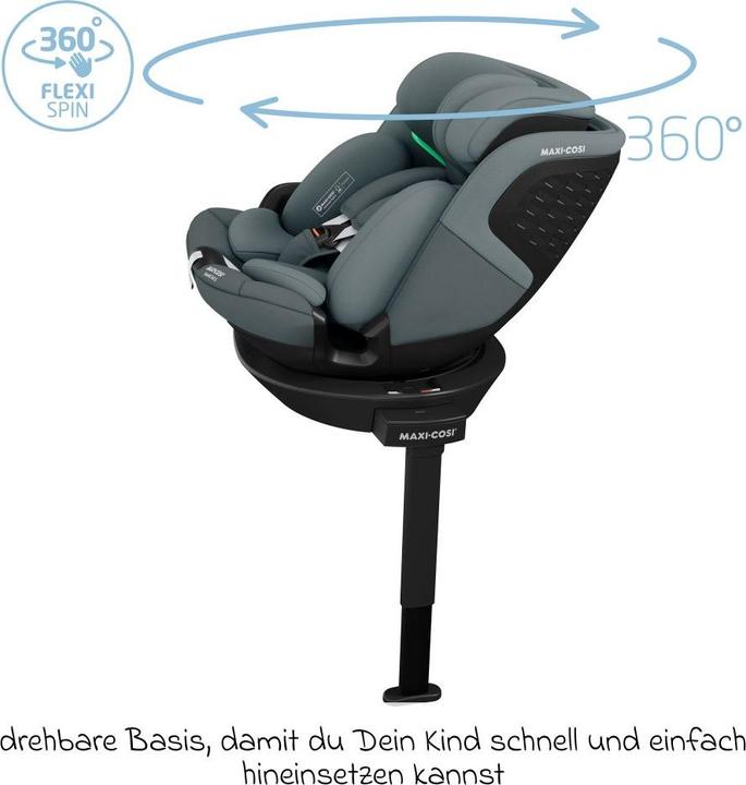 Immagine prodotto Maxi-Cosi Smeraldo 360 (Reboarder, ECE R129/i-Size Standard)