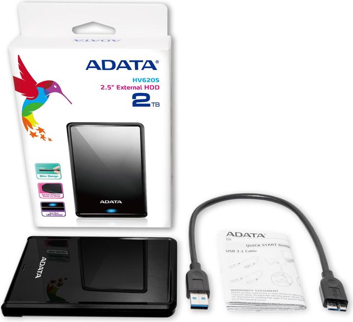Actual product image Adata Hv620s (4 TB)
