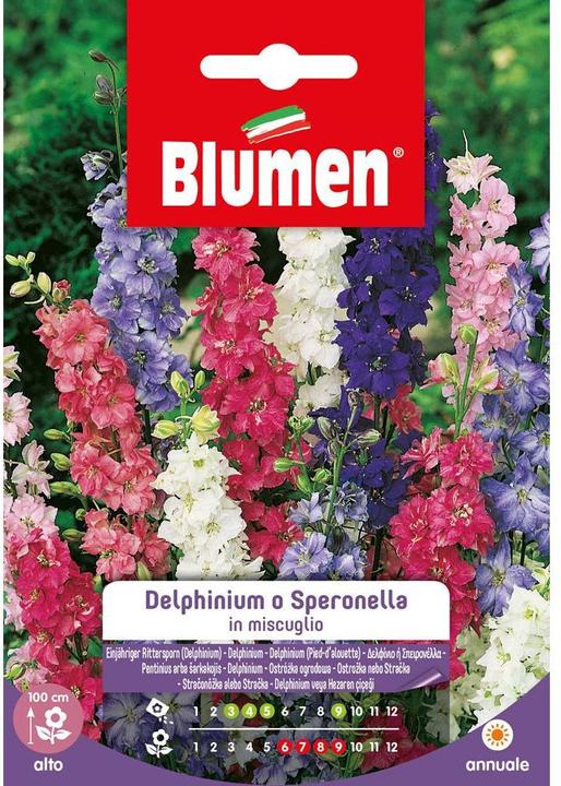 Image du produit Blumen Semences de delphiniums annuels Mix (Graines de fleurs)