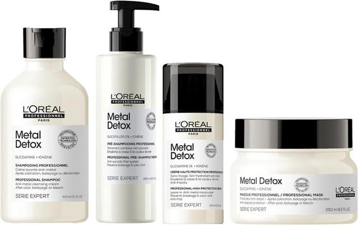 Actual product image L'Oréal Professionnel Colored her package l'OrÃ © Al Series Expert Metal Detox