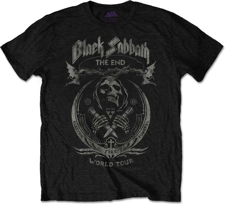 Image du produit Black Sabbath The End Mushroom Cloud Mens (M)