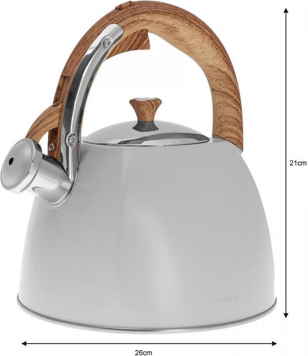 Image du produit Klausberg Kettle with whistle 3L KB-7500 (3 l)
