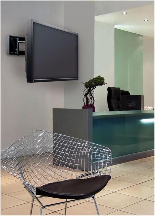 Produktbild Peerless SmartMount Pull-out Swivel Mount SP850-UNL - Befestigungskit (Adapterplatte, sch