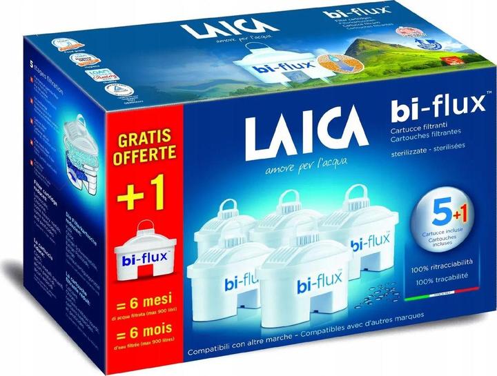 Image du produit Laica Cartouche filtrante Bi-Flux 6 pcs. (6 x)