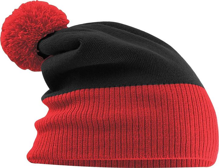 Black, Bright red