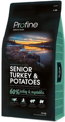Actual product image Profine Dog Senior with turkey and potatoes 15kg (Senior, 15000 g)