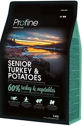 Actual product image Profine Dog Senior with turkey and potatoes 15kg (Senior, 15000 g)