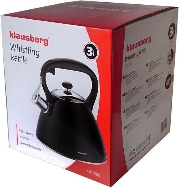 Actual product image Klausberg Kettle with whistle 3L KB-7208 (3 l)