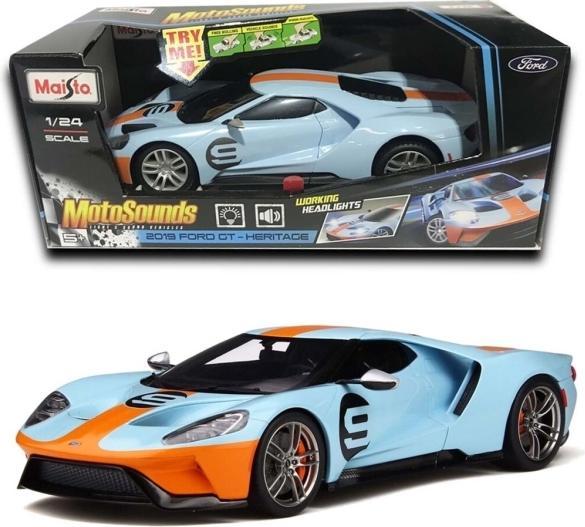 Produktbild Maisto Lamborghini Aventador 1:24 orange w. motor sound