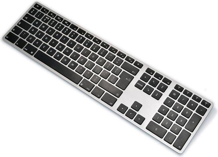 Image du produit Matias aluminum Mac bluetooth rétroéclairage gris espace (ING. Int., Sans fil)