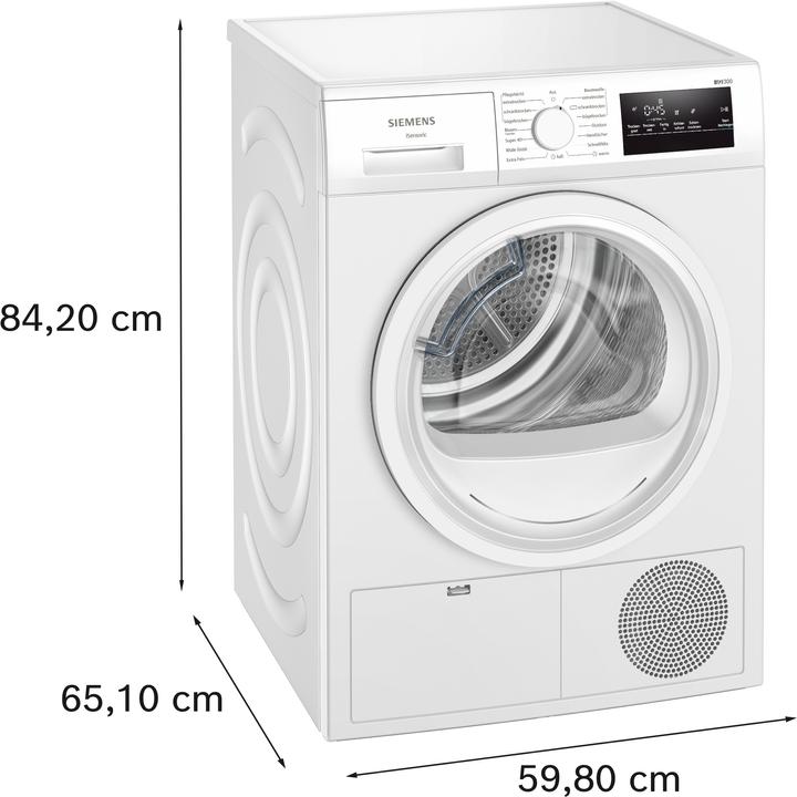 Produktbild Siemens WT45HVA3 (8 kg, Rechts, EU-Stecker)
