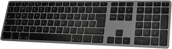 Image du produit Matias aluminum Mac bluetooth rétroéclairage gris espace (ING. Int., Sans fil)