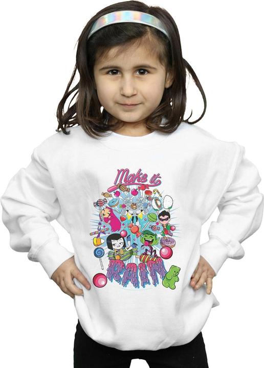 Produktbild Teen Titans Go Make It Rain Sweatshirt Mädchen (140, 146)