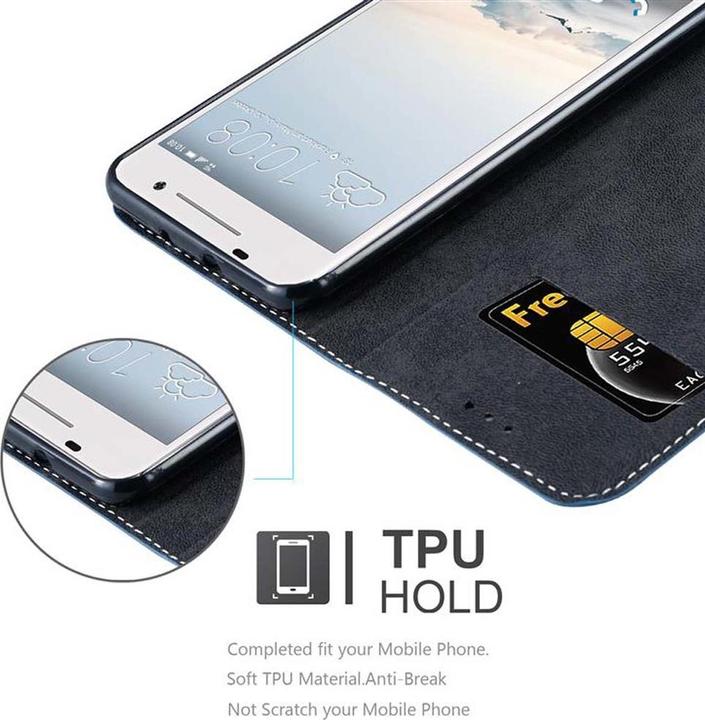 Actual product image Cadorabo Book X Wallet Cover (HTC One A9)