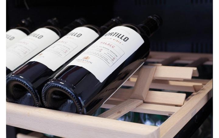 Image du produit Caso WineMaster 126 Cave à vin à compresseur Autonome en acier inoxydable 126 bouteille(s)