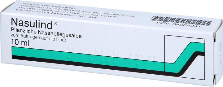 Produktbild Steierl Nasulind Pflanzliche Nasenpflegesalbe, 10 ml Salbe (1 Stück)