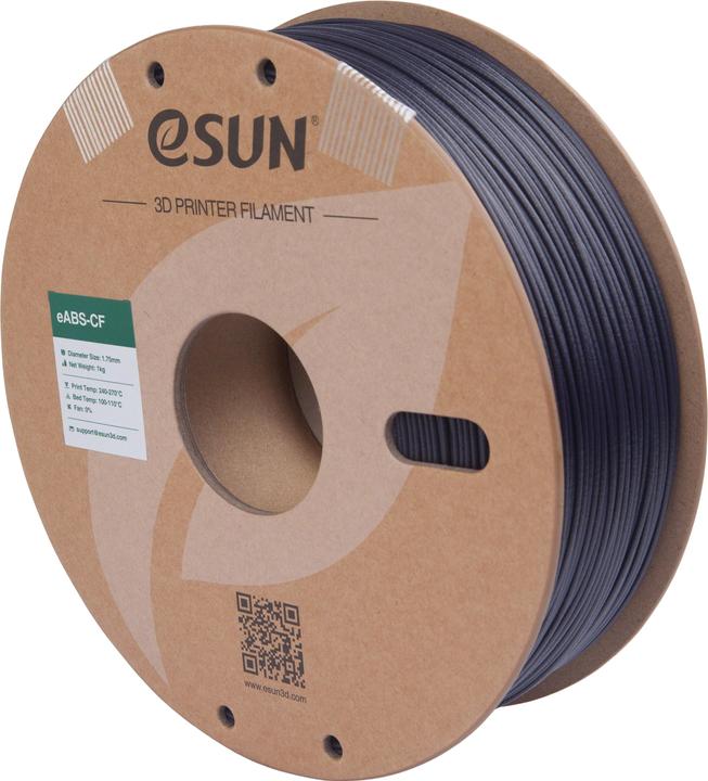 Produktbild eSUN EABS-CF 1,75mm DARK PURPLE 1kg (ABS, 1.75 mm, 1000 g, Violett)