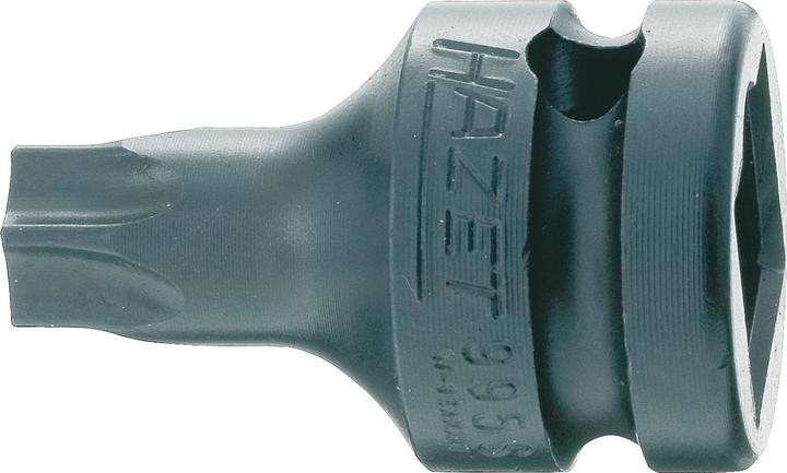 Actual product image HAZET Impact screwdriver socket ∙ TORX 995S-T30 ∙ Square, hollow 12.5 mm (1/2 inch) ∙ Inside TORX…