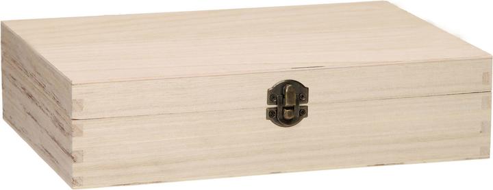 Actual product image Playwood Wooden box with 24 compartments
