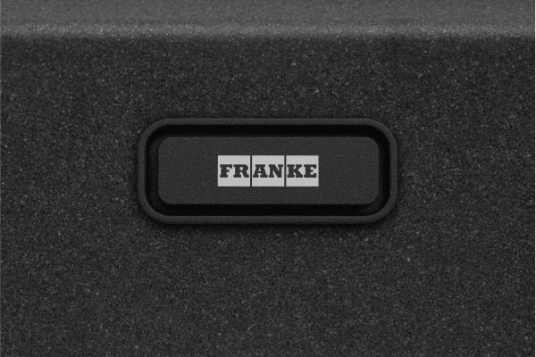 Actual product image Franke Kitchen sink Maris MRG 610-52, black matt, 114.0658.586 (Fitted sink, 80 cm, 60 cm)
