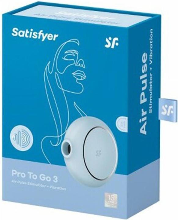 Produktbild Satisfyer Pro To Go 3 - Blue