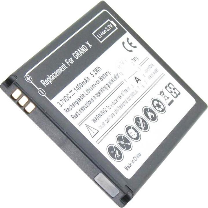 Produktbild AccuCell Akku ZTE Grand X Akku Li3716T42P3h594650, ZTE Blade 3